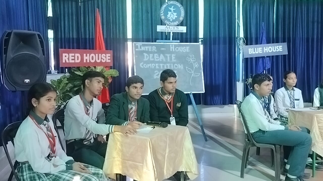 Inter House Debate Compteiton